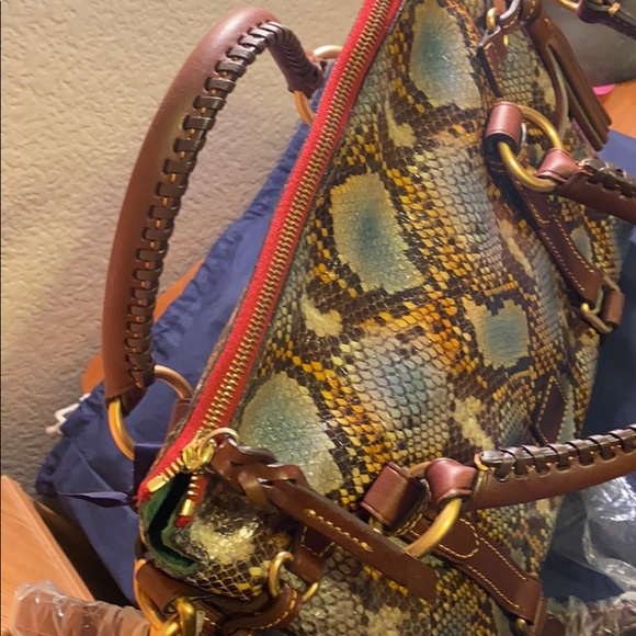 Dooney & Bourke Snakeskin Purse - Picture 6 of 16